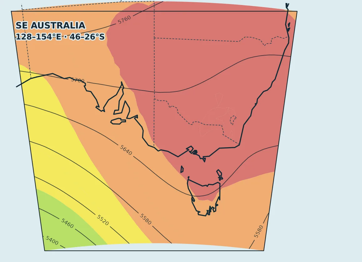 MSLP & 500 hPa height — ECMWF ENS · calculated available-member mean · run 02 Aug 2026, 00:00 UTC · +120 h · 0.25° regular latitude–longitude, valid 07 Aug 2026, 00:00 UTC.